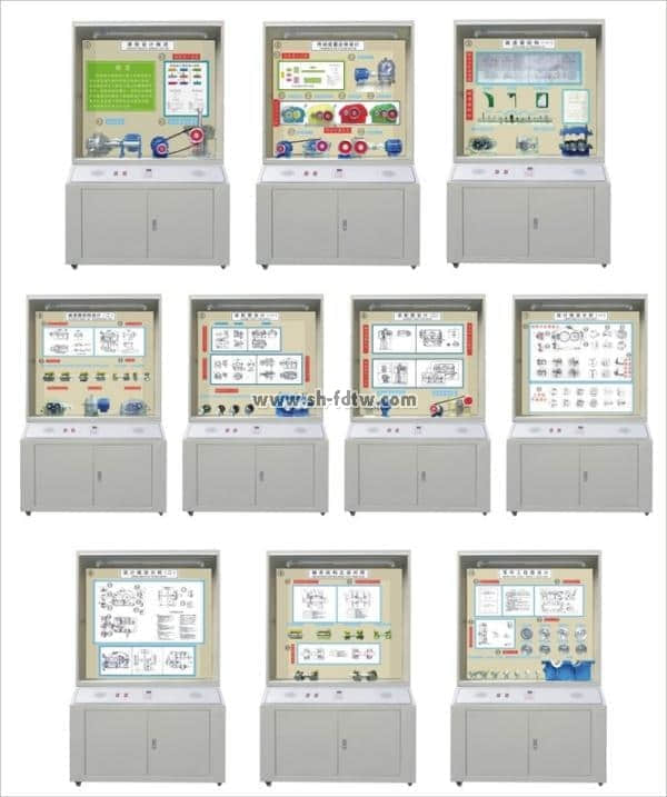 機械設(shè)計、課程設(shè)計示教陳列柜
